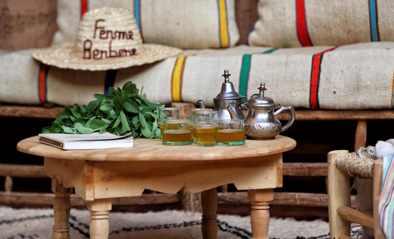 La Ferme Berbere Adult Only Bed and Breakfast El Harkat Exteriör bild