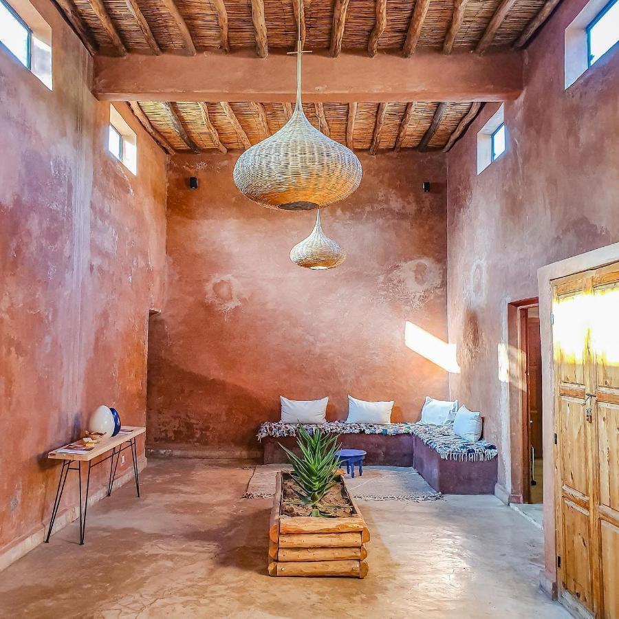 La Ferme Berbere Adult Only Bed and Breakfast El Harkat Exteriör bild