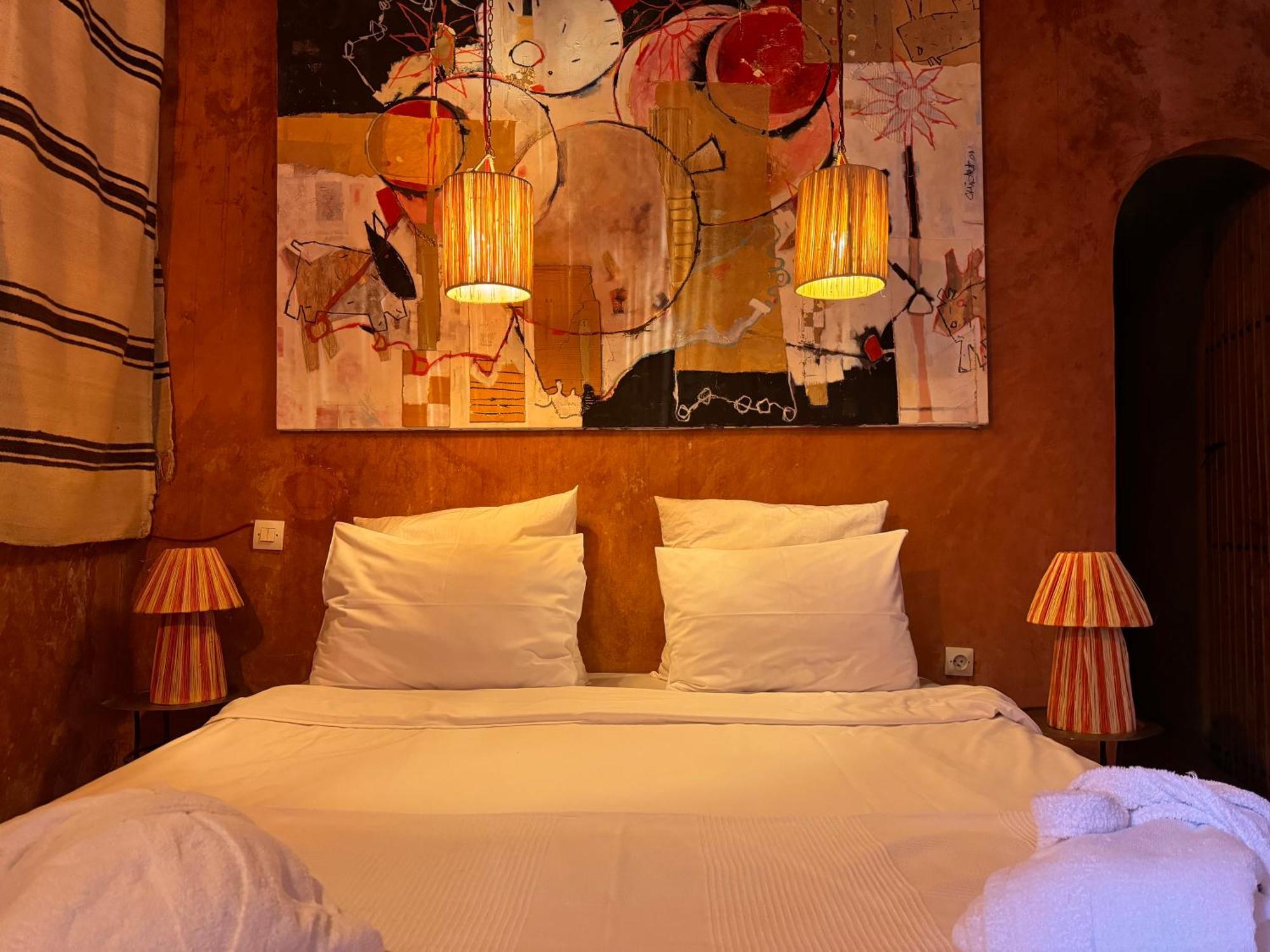 La Ferme Berbere Adult Only Bed and Breakfast El Harkat Exteriör bild