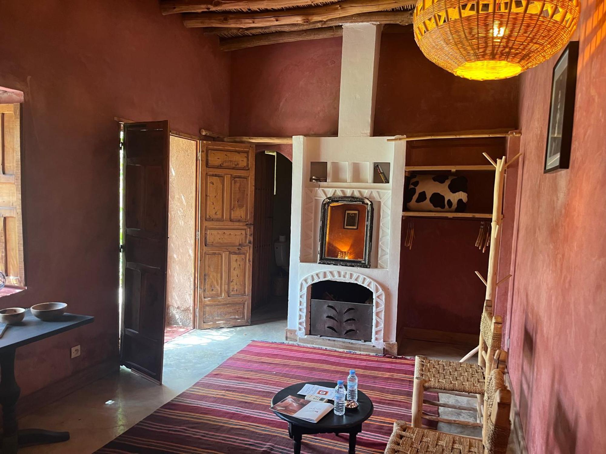 La Ferme Berbere Adult Only Bed and Breakfast El Harkat Exteriör bild