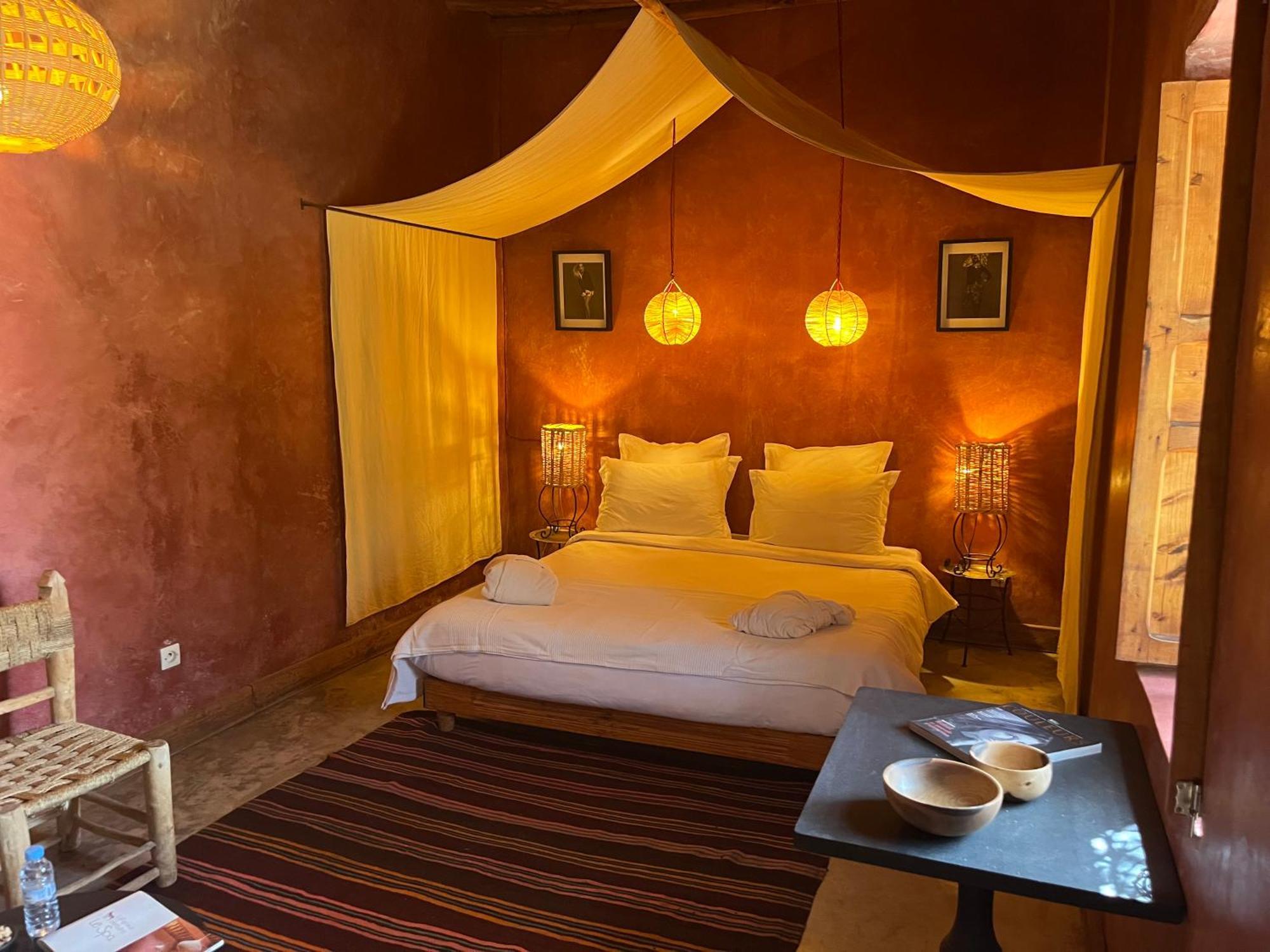 La Ferme Berbere Adult Only Bed and Breakfast El Harkat Exteriör bild