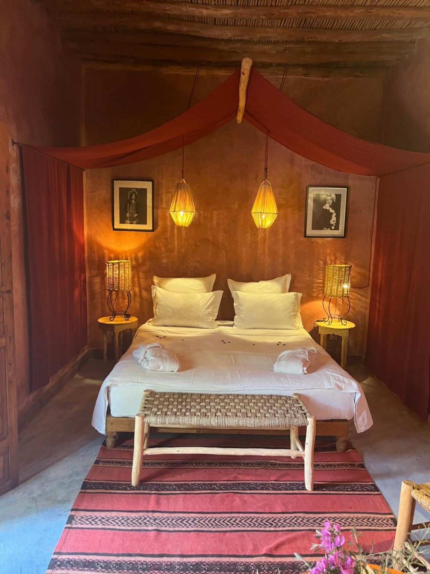 La Ferme Berbere Adult Only Bed and Breakfast El Harkat Exteriör bild