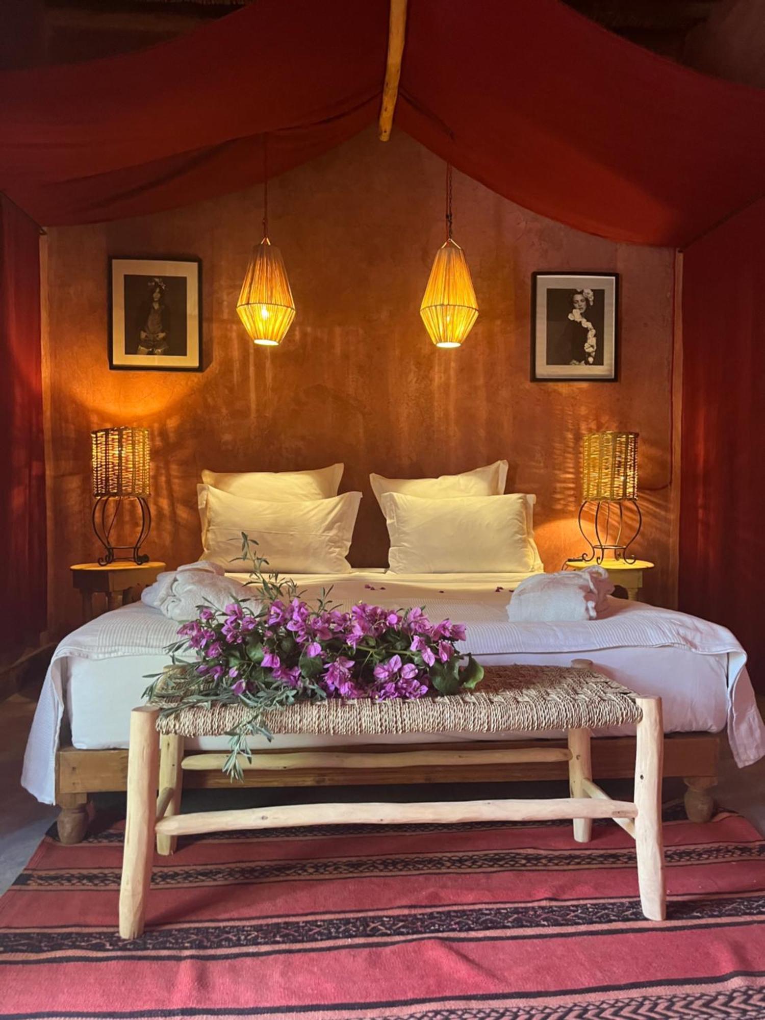 La Ferme Berbere Adult Only Bed and Breakfast El Harkat Exteriör bild