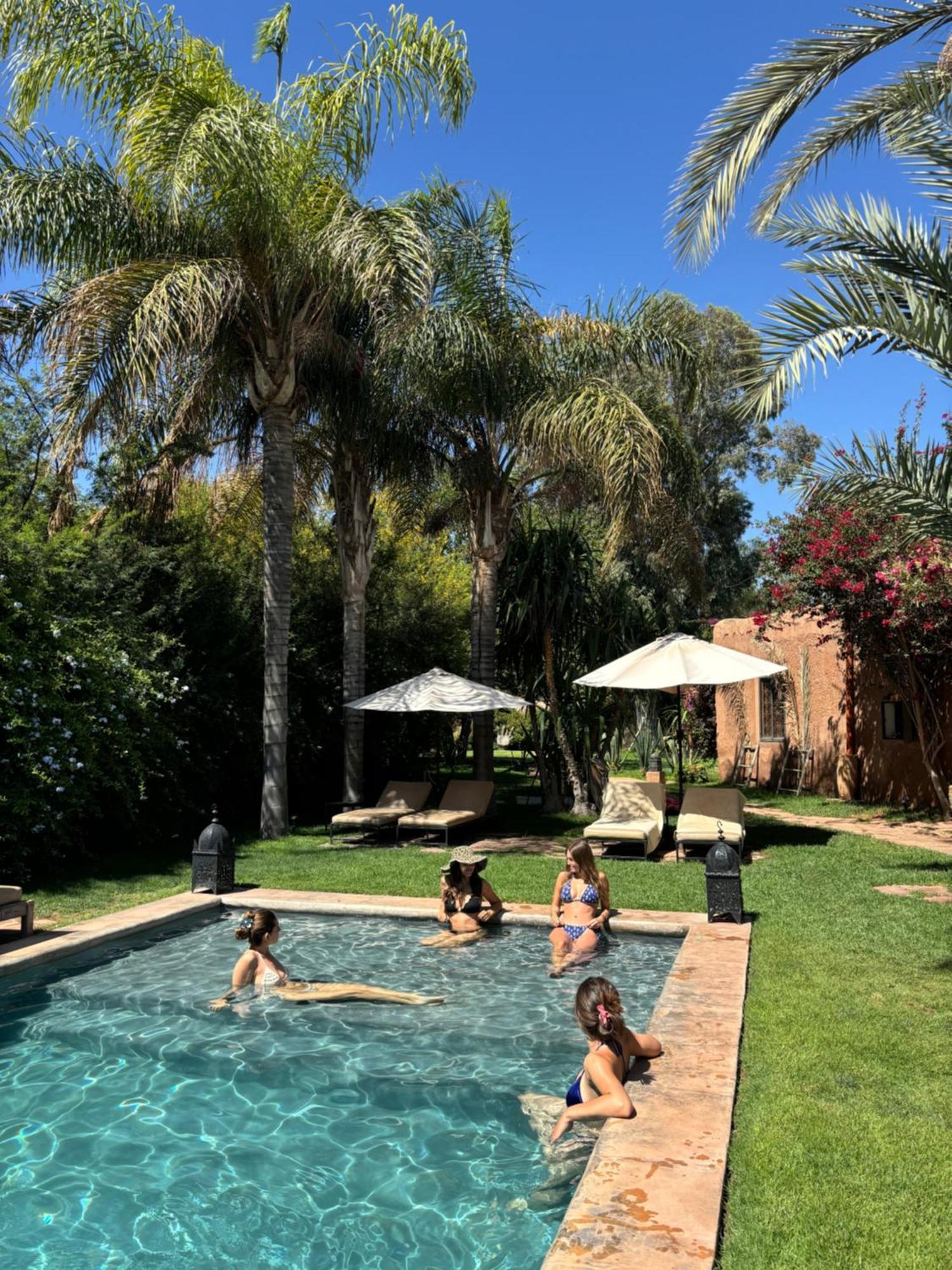 La Ferme Berbere Adult Only Bed and Breakfast El Harkat Exteriör bild