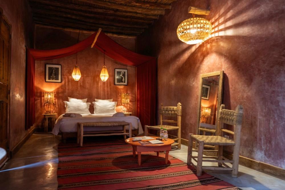 La Ferme Berbere Adult Only Bed and Breakfast El Harkat Exteriör bild
